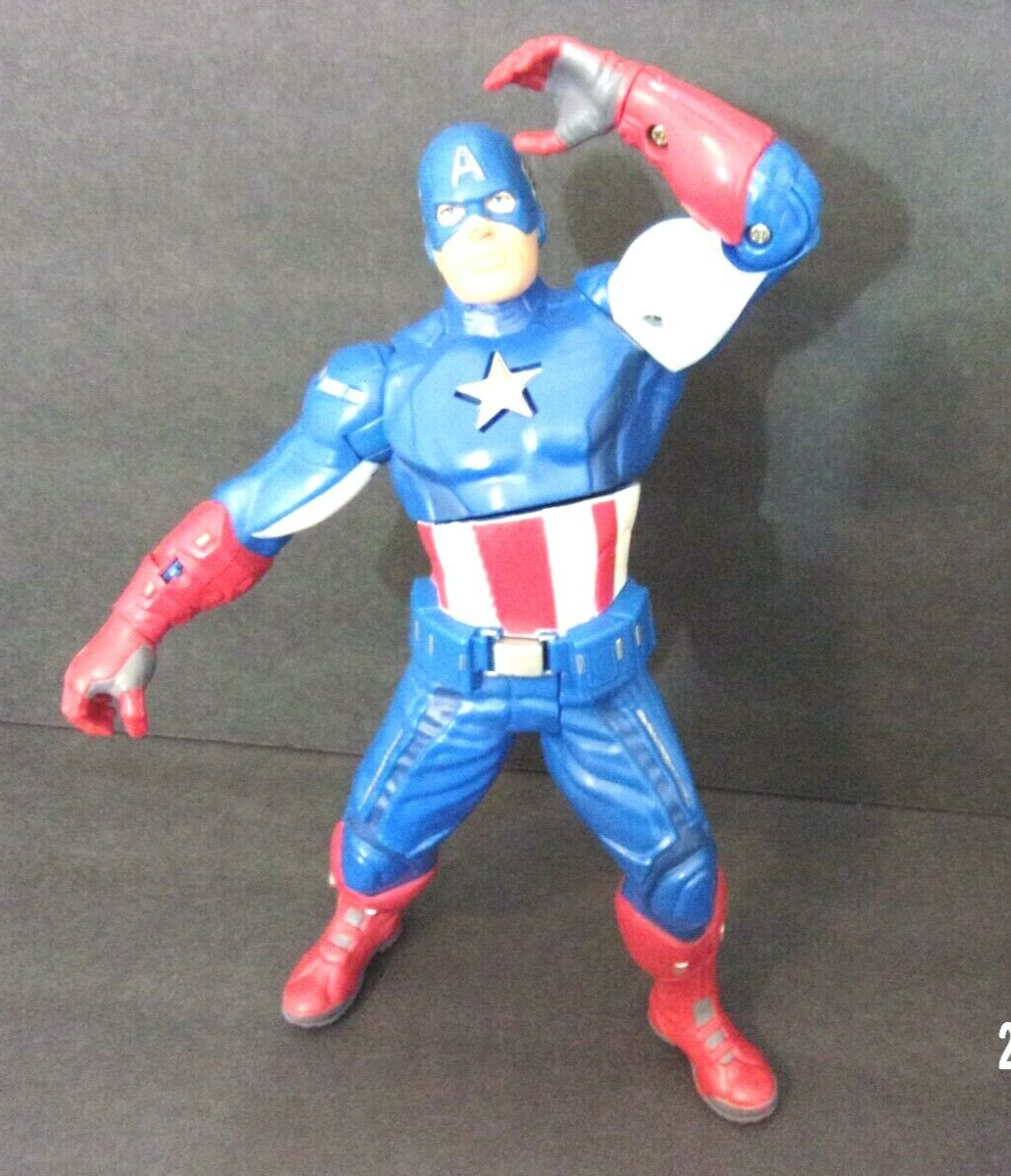 Marvel Avengers Captain America Electronic Talking 12 Inch Action Figure by Hasbro  