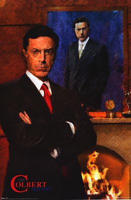 TV Poster Colbert Report Klassisch Shot Von Stephen 58.4x88.9cm Original Auf