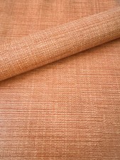 PVC Tischdecke Leinenoptik TERRA ORANGE Wachstuch Breite x Länge wählbar Leinen