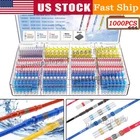 1000PCS Waterproof Solder Stick Seal Sleeve Heat Shrink Butt Wire Connectors Kit