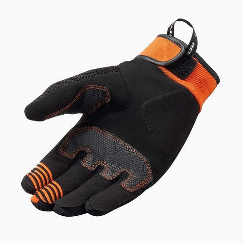 GUANTI GLOVE REV'IT ENDO NERO ARANCIO ESTIVO TOUCH SPORT ADVENTURE TG L - Foto 2 di 2