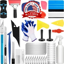 Herramienta Para Polarizar Ventana De Carro Auto Tinte Tint Tool Aplicación Kit