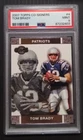 2007 Topps Co-Signers Tom Brady PSA 9 #4 Patriots