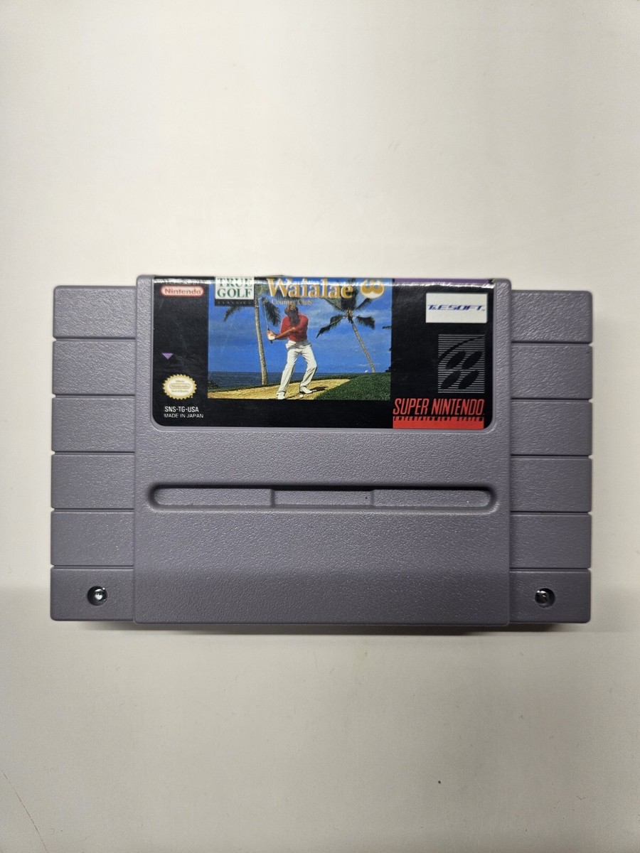 True Golf Classics: Waialae Country Club (Nintendo SNES, 1991)