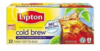 Lipton Iced Tea, Cold Brew Cup Family Size 22 Count (pack Of 12), New, Free Ship on sale Lipton Iced Tea, Cold Brew Cup Family Size 22 Count (pack Of 12), New, Free Ship on sale