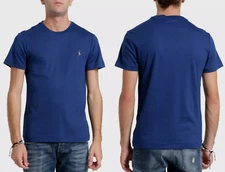 Polo Ralph Lauren Logo Pima Cotton T-shirt Custom Slim Fit Tee Pony M