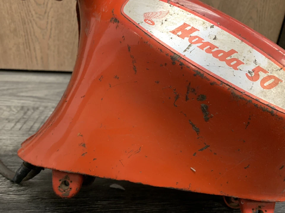 Honda 50 1959 1960 1961 1962 C100 Super Cub CA100 C102 tanque de gasolina OEM * Foto 2 de 4