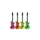 Inflatable Neon Guitar Fancy Dress Prop Blow Up Party Fun Rock n Roll Music Gift