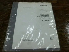 Wacker RT82-SC Trench Roller Parts Catalog Manual Book