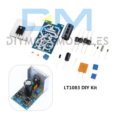 Components DIY Kits and LT1083 Adjustable Regulated Power Supply Module Parts