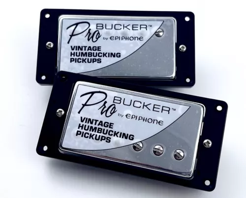 Epiphone ProBucker Chrome Vintage Humbucker Pickup Set LP&SG 5 Wire Korea OEM