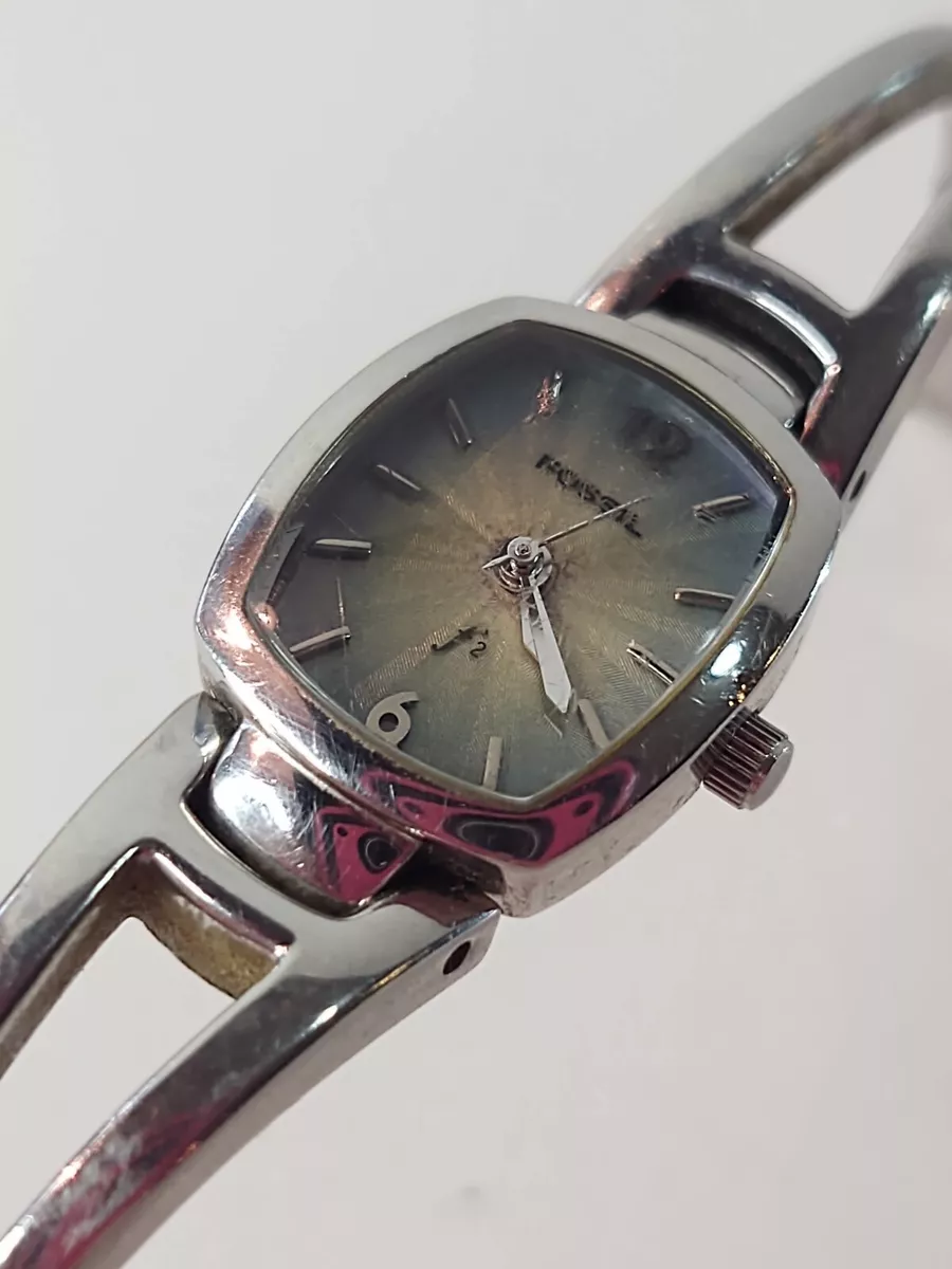 Fossil ladies watch cheap purple face