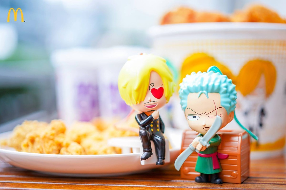 8 PCS OF 2018 MCDONALD'S HAPPY MEAL TOYS ONE PIECE COMPLETE SET