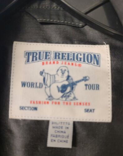 True Religion Jacket Size 3XL Black - Picture 3 of 5