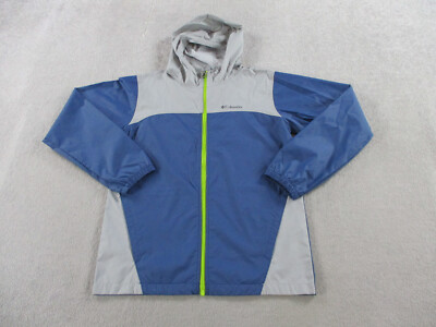 Veste Columbia Imperméable Glennaker - Jeunesse XL (18/20) - Bleu/gris