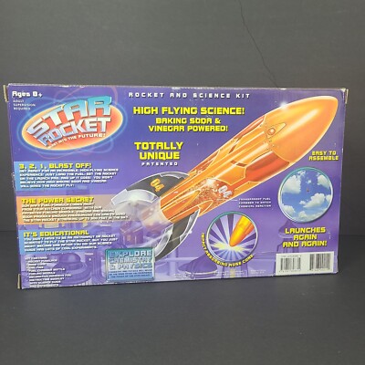 Scientific Explorer Star Rocket Science Kit for ages 8 & up **Brand New In Box**