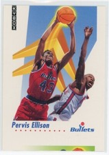 1991-92 Skybox Basketball Pervis Ellison Miscut #289