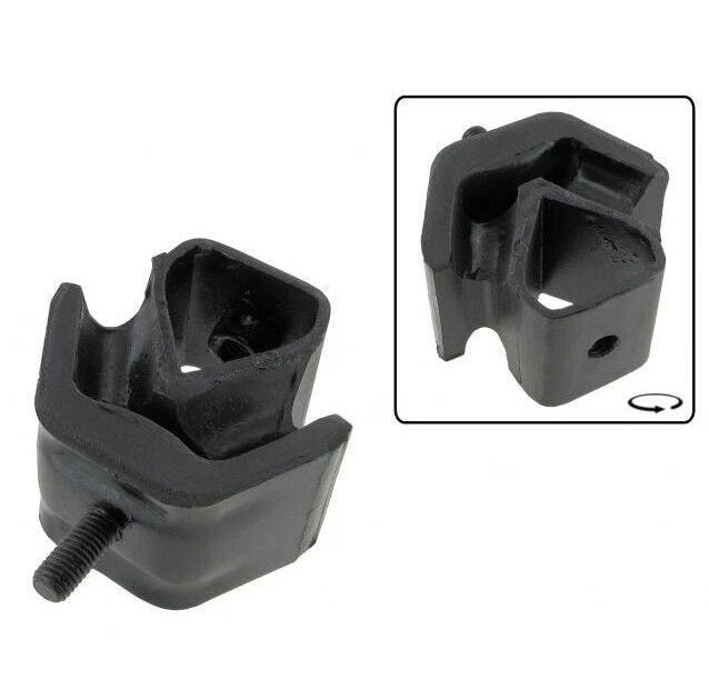 JUEGO DE 2 SOPORTES DE MOTOR TRAVESAÑO TRASERO VOLKSWAGEN T2 TRANSPORTER BUS 1968-1971 Foto 4 de 4