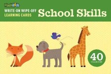 Write-On Wipe-Off Learning Cards: School Skills - Cards - GOOD