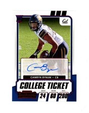2021 Contenders RED FOIL SP ROOKIE CAMRYN BYNUM AUTO RC! CAL, VIKINGS 