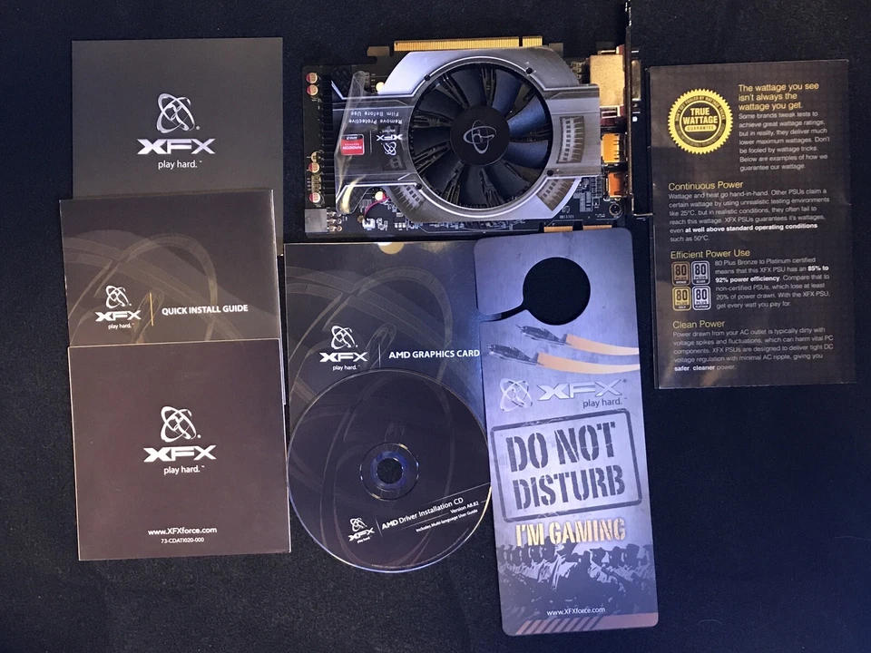 AMD XFX Radeon HD 6770 PCI Express 2.1 1GB DDR5 - Image 3 of 3