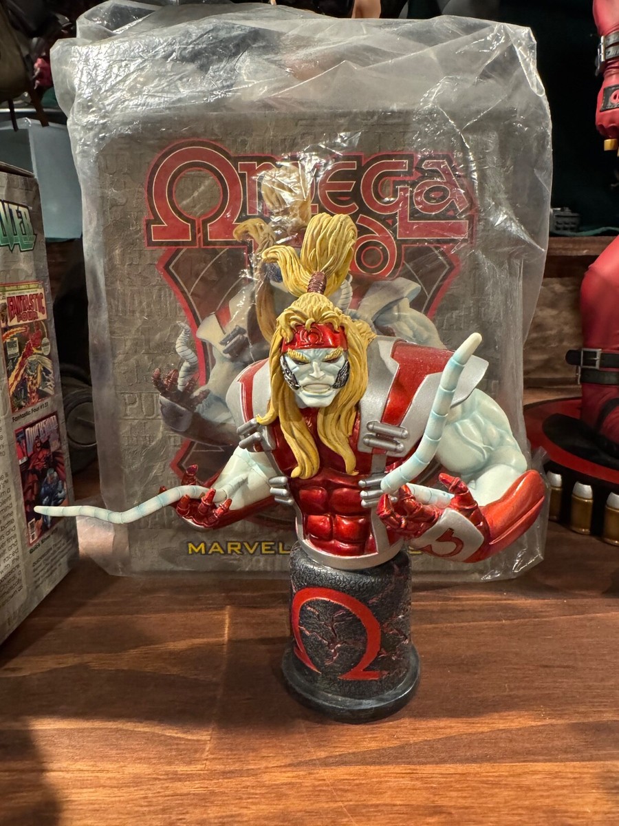 ✠ ΩMEGA RED ✠  MARVEL MINI- BUST Bowen Designs Omega Red Mini Bust Statue Marvel | eBay