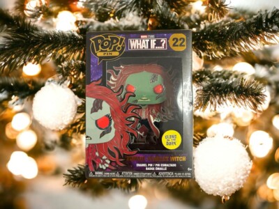 Funko Pop! Pin: Marvel - What If ?, Zombie Scarlet Witch  Styles May 