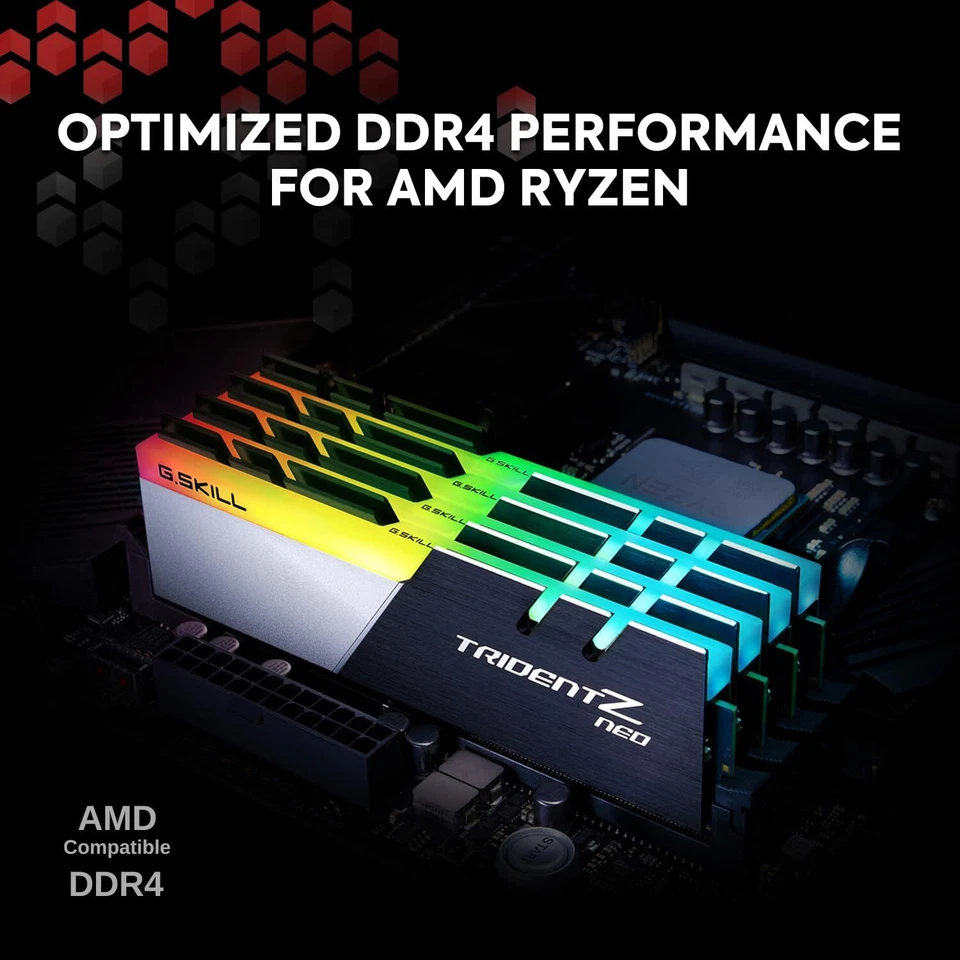 G.SKILL Trident Z Neo 32GB DDR4 3600MHz Gaming RAM Dual Channel Kit CL16 - Image 2 of 4