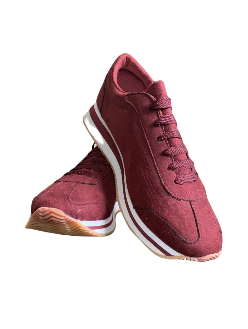 traidor aniversario Crónico Zapatos deportivos de mujer/ Color vino | eBay