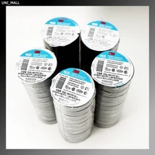 3M Temflex Vinyl Electrical Tape 165 Multi-purpose 3/4" X 60Ft Black, 50 Rolls