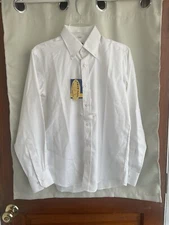 Men’s Royal Highness Equestrian White Shirt Size SMALL. NWT