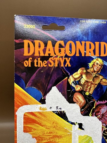 Dragonriders of the Styx CARD BACK ONLY - Action Figure Card DFC toys 1983 itm03 - Picture 5 of 7