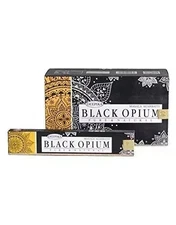 Deepika Black Opium Incense Sticks Natural Wood Handmade Agarbatti 12X15g