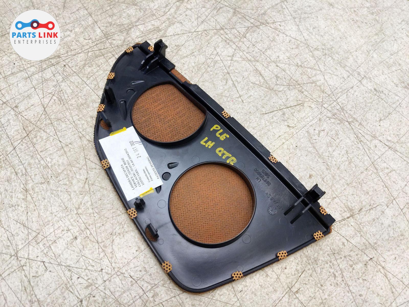 2012-14 FERRARI CALIFORNIA REAR LEFT SPEAKER MESH TRIM COVER BEZEL GRILLE F149