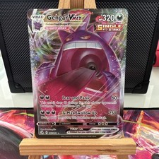 Pokémon TCG Gengar VMAX Fusion Strike Card 157/264 Pack Fresh