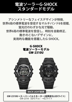 Unused CASIO G-SHOCK GW-2310UFB-1JF Black Tough Men's Watch in Box