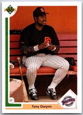 ⚾ 1991 Upper Deck #255 Tony Gwynn San Diego Padres