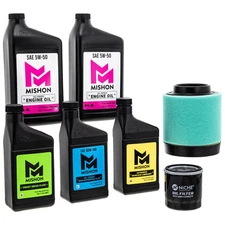 MISHON Full Service Engine Oil Change Kit for Polaris Magnum 325 330 2002-2005