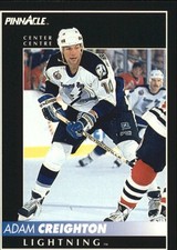 1992-93 Pinnacle French #199 Adam Creighton - HKY