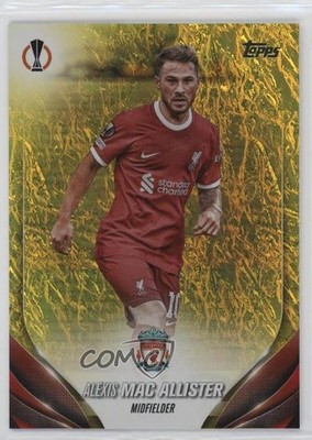 2023 UEFA Club Competitions Jade Edition Topaz 42/50 Alexis Mac Allister #48 7y2