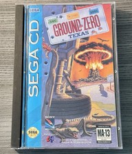 Ground Zero Texas SEGA CD Game - Complete
