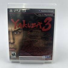 Yakuza 3 (Sony PlayStation 3) Complete w/ Manual CIB