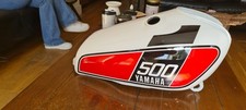 SUPERBO SERBATOIO BENZINA ORIGINALE UK YAMAHA XT500 C 1976 ACCIAIO XT 500C XT500C