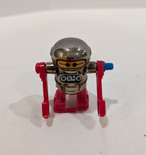 Vintage Vtg Tomy Robot Wind-Up Toy Plastic 1979 Pocket Bot Working Ships Free
