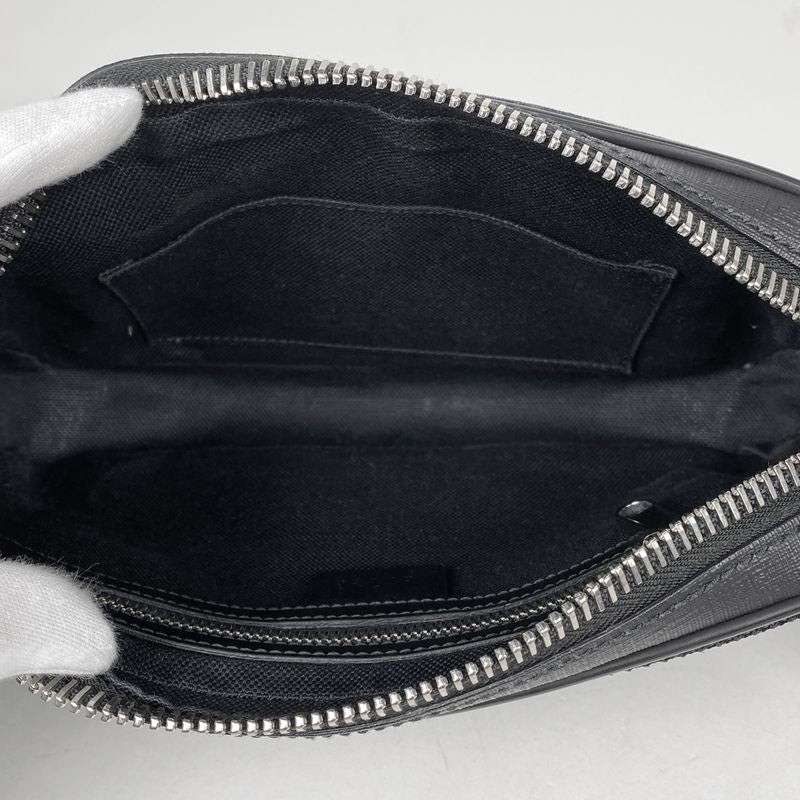 Gucci GG Pattern Waist Bag Belt Bag Sherry Line Web Body Bag GG Supreme Black thumbnail 5