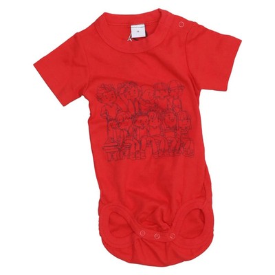 Polarn O. Pyret, Body, Größe: 74, Rot, Baumwolle, Print, Unisex (Kinder) #xuZ