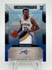 2024-25 Obsidian YVES MISSI Snowcapped Rookie Jersey Ink Patch Auto /27 FOTL