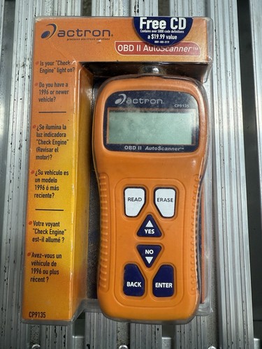 Used ACTRON OBD II CP9135 AUTHENTIC AUTOSCANNER