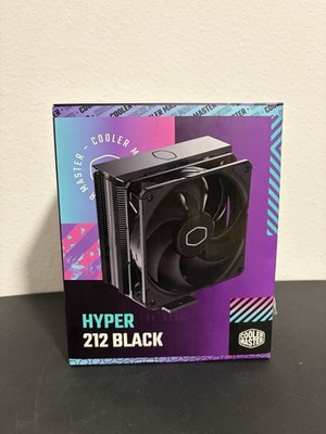 Cooler Master Hyper 212 Black Edition Air Cooler New