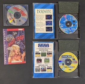 Sega Genesis + Sega CD + Sega 32X Complete System Bundle &ndash;Fully Tested & Working